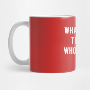 What's scarier than being who you really are? Mug